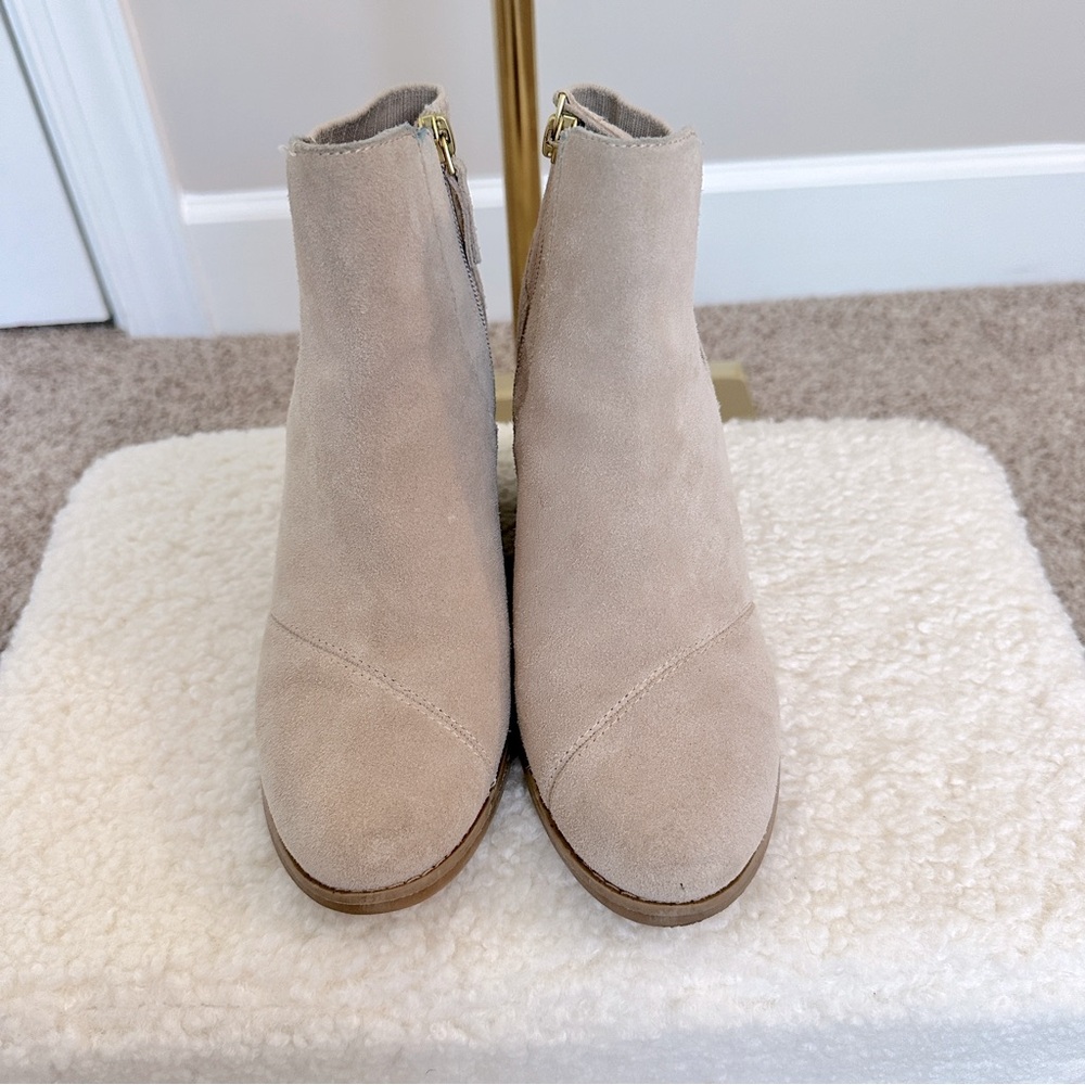 Toms wedge booties